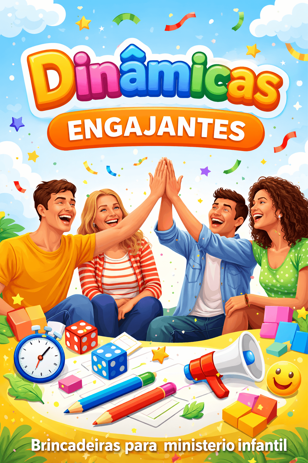 120 Dinâmicas Criativas para Ministério Infantil